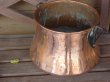 画像2: アンティーク風　銅の器6 魔女の鍋＆鎖付　